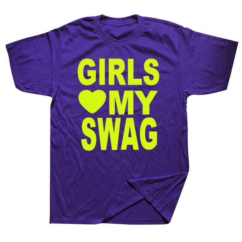 Funny Vintage Summer Men's Novelty T-Shirt - Girls Love It