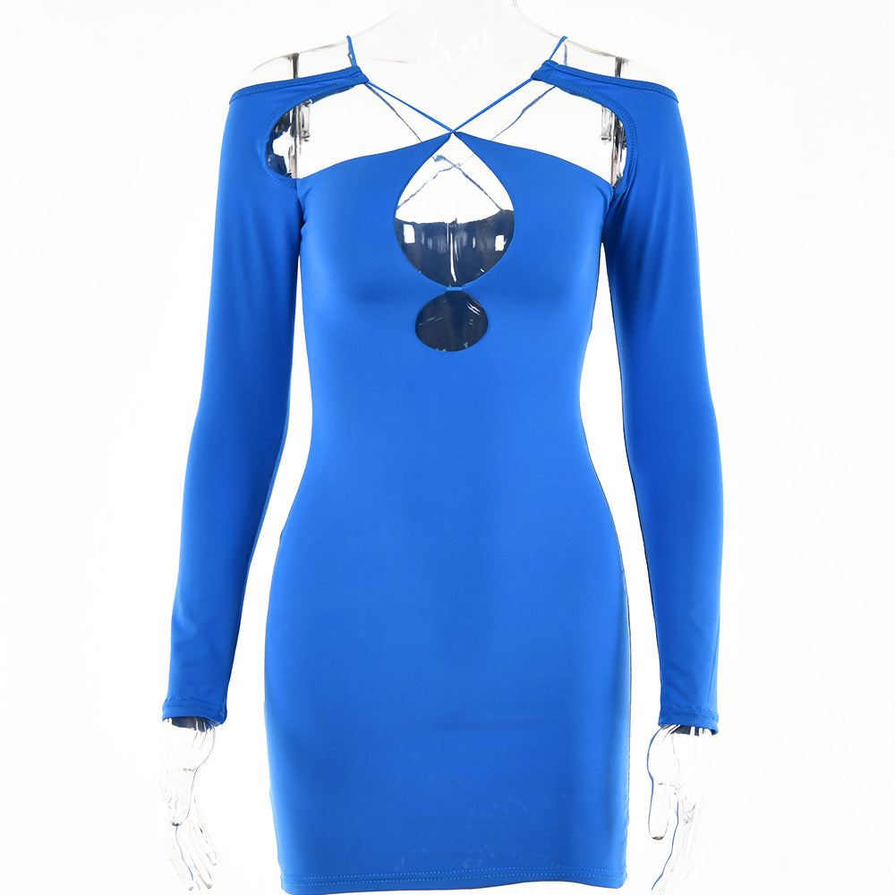 Backless Suspender Dress for Women's Fashion Design
