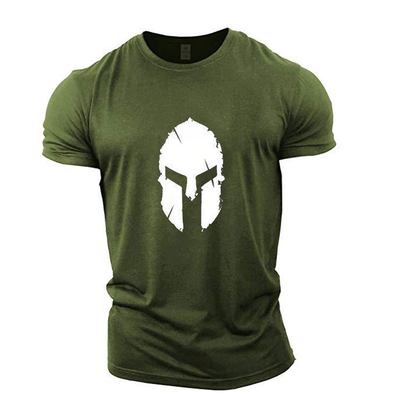 Men's Comfortable Cotton Muscle T-Shirt for Sports