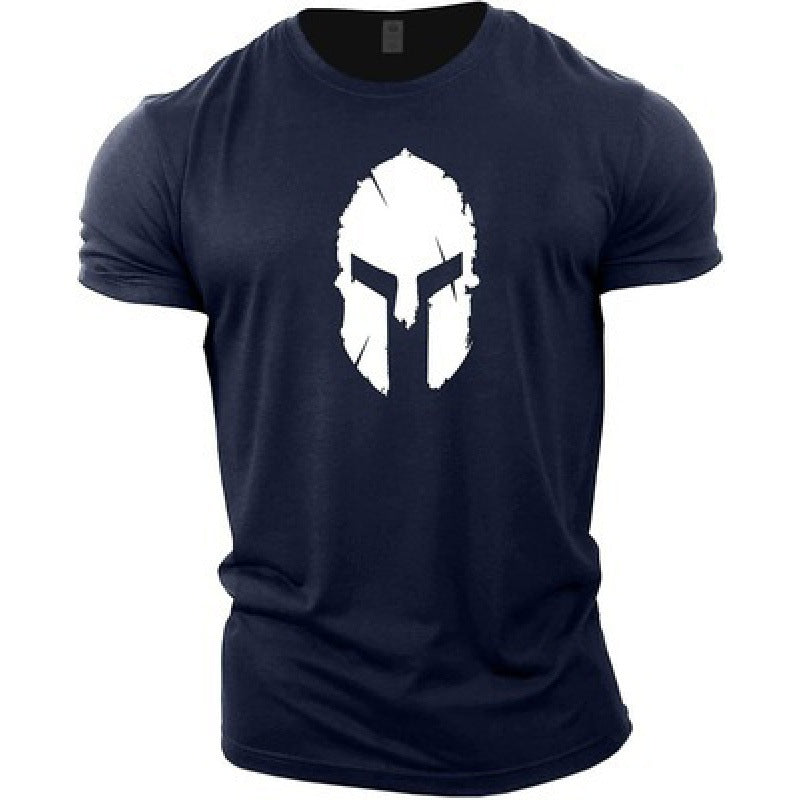 Men's Comfortable Cotton Muscle T-Shirt for Sports