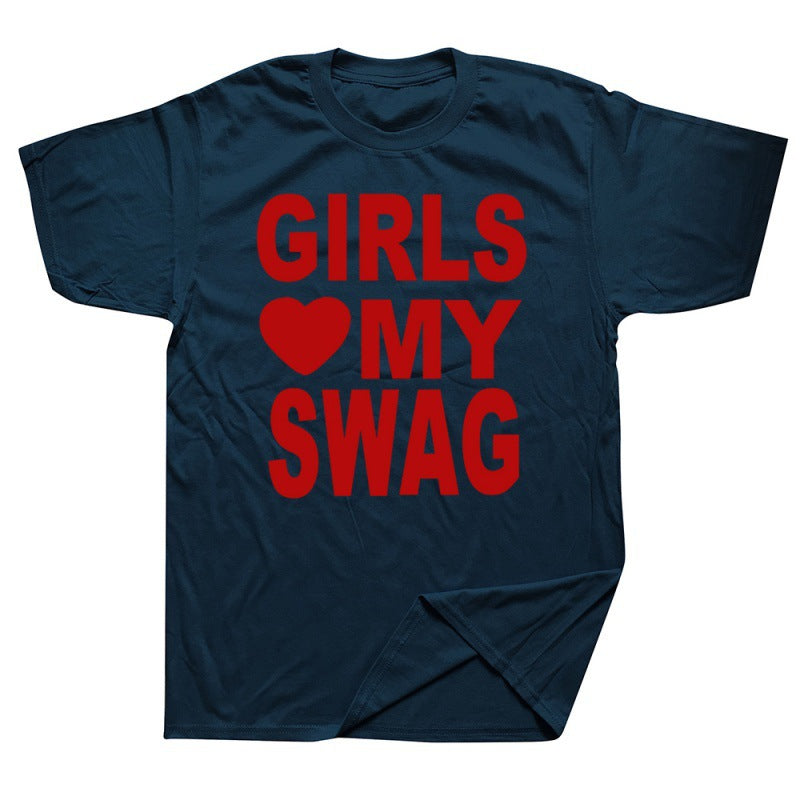 Funny Vintage Summer Men's Novelty T-Shirt - Girls Love It