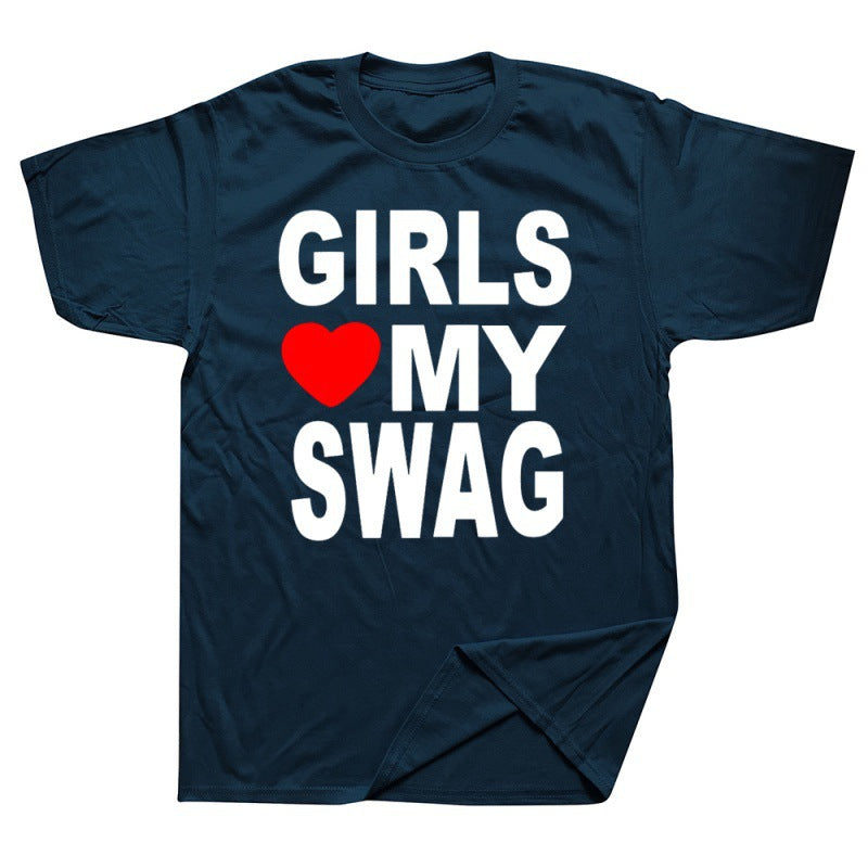 Funny Vintage Summer Men's Novelty T-Shirt - Girls Love It
