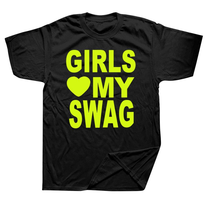 Funny Vintage Summer Men's Novelty T-Shirt - Girls Love It