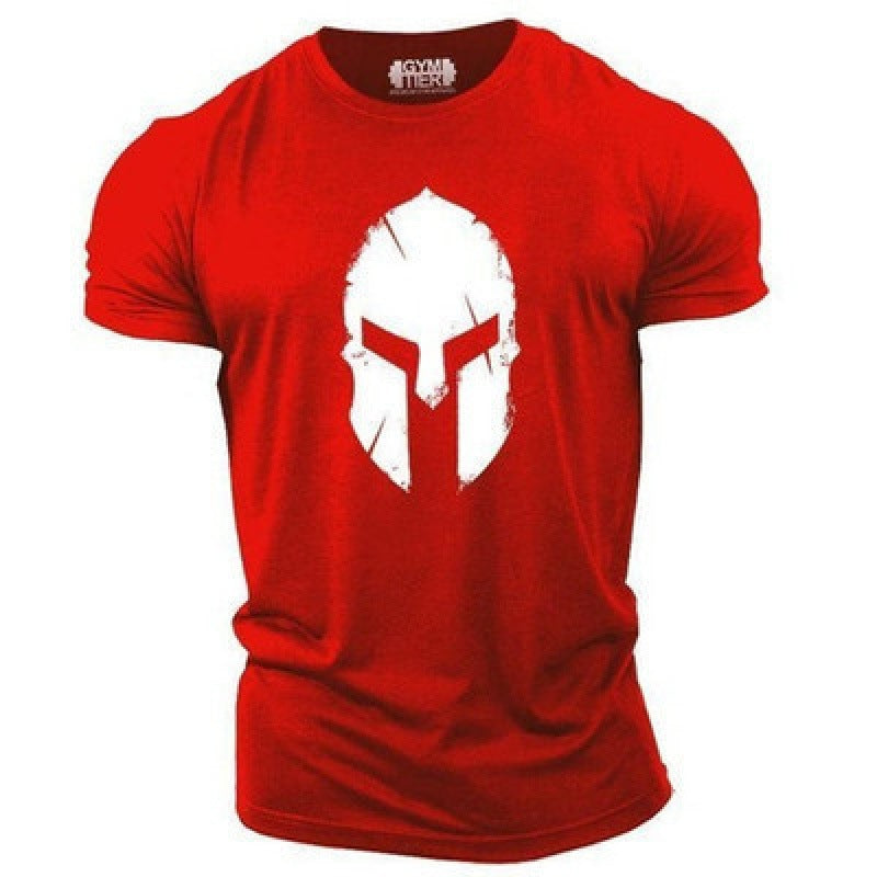 Men's Comfortable Cotton Muscle T-Shirt for Sports