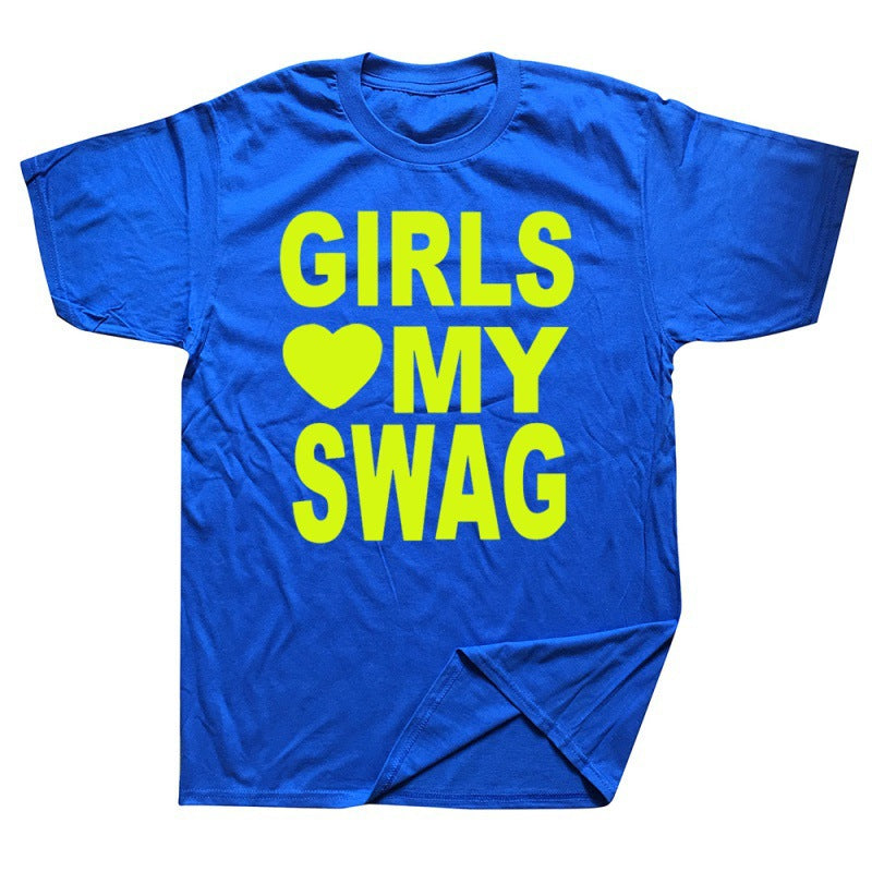 Funny Vintage Summer Men's Novelty T-Shirt - Girls Love It