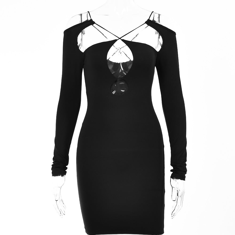 Backless Suspender Dress for Women's Fashion Design